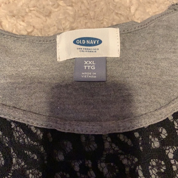 ⭐️ Long Sleeve Lace Shouldered Tunic - Picture 2 of 2